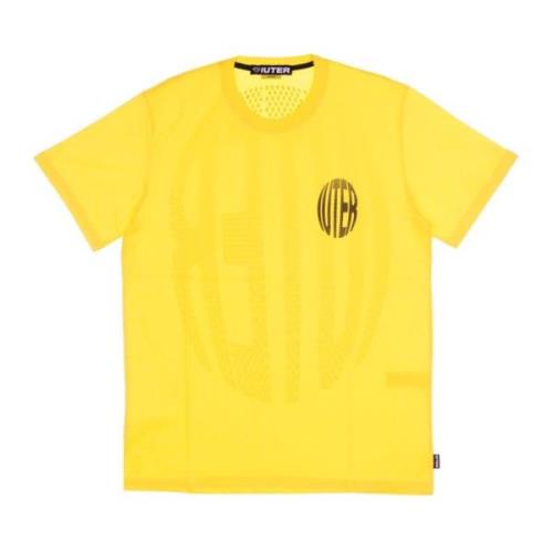 Gele Heren Tee, Stijlvol T-Shirt Iuter , Yellow , Heren