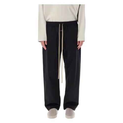 Zwarte Track Pants Lichtgewicht Katoenmix Fear Of God , Black , Heren