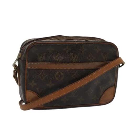 Pre-owned Canvas louis-vuitton-bags Louis Vuitton Vintage , Brown , Da...