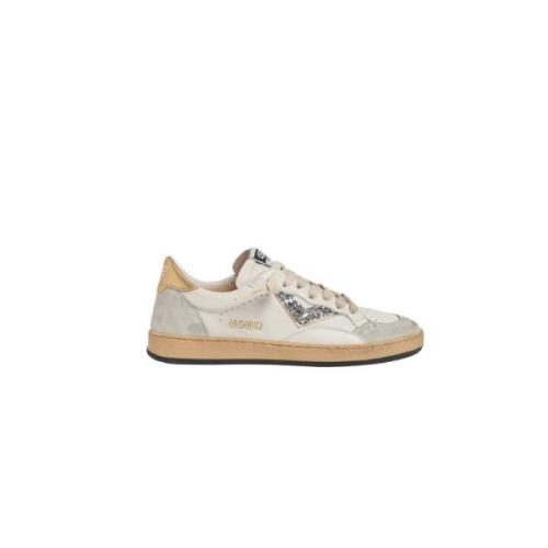 Witte Sneakers voor Vrouwen Aw24 4B12 , White , Dames