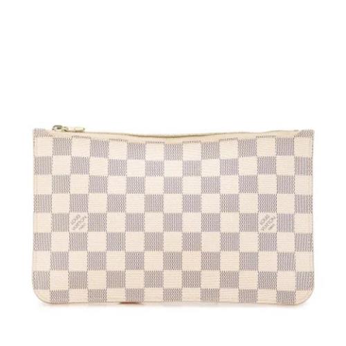 Pre-owned Canvas louis-vuitton-bags Louis Vuitton Vintage , White , Da...