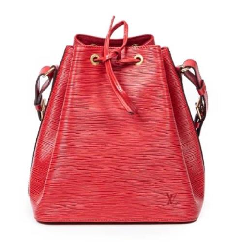 Pre-owned Leather shoulder-bags Louis Vuitton Vintage , Red , Dames