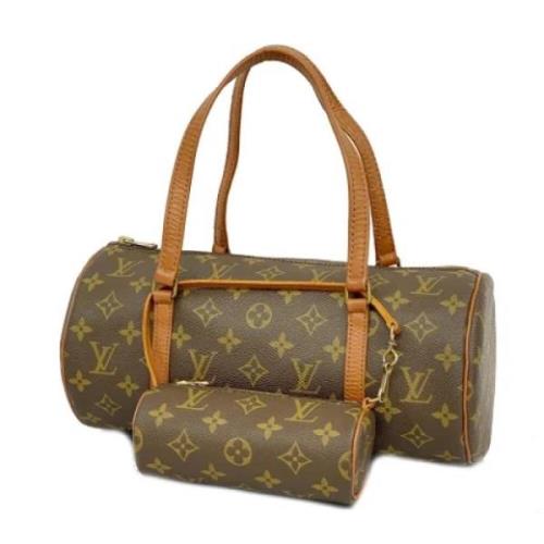 Pre-owned Fabric louis-vuitton-bags Louis Vuitton Vintage , Brown , Da...