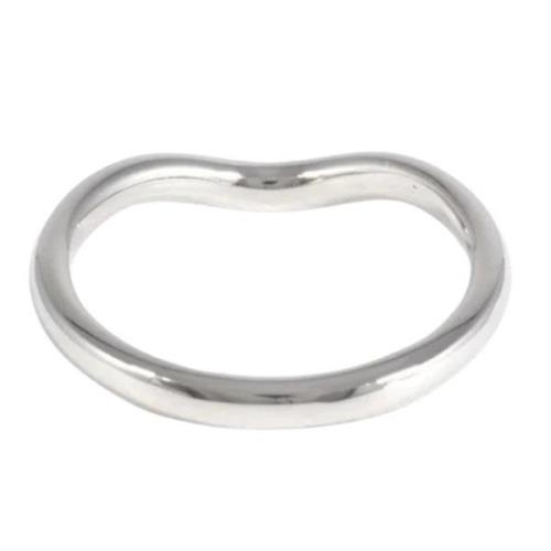 Pre-owned Platinum rings Tiffany & Co. Pre-owned , Gray , Dames