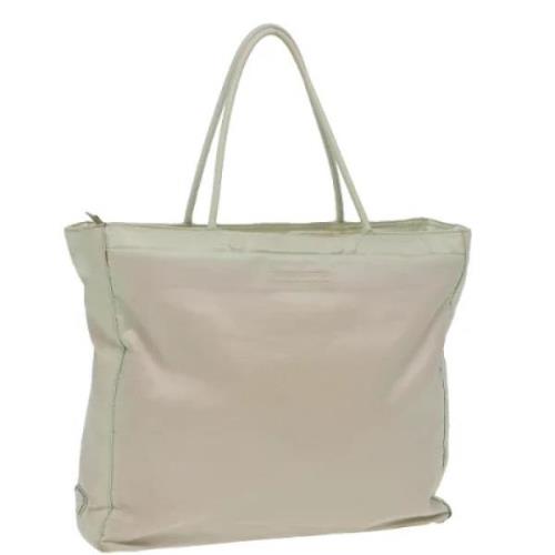 Pre-owned Nylon prada-bags Prada Vintage , White , Dames