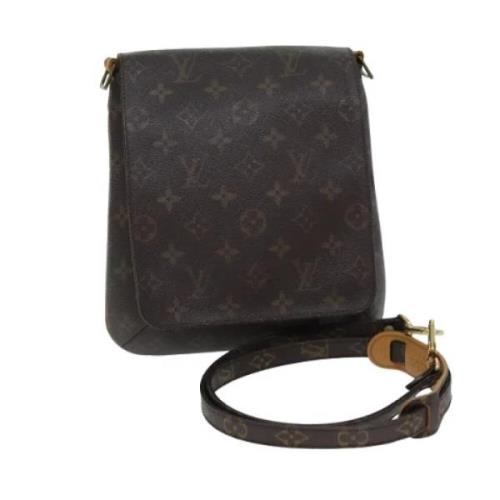 Pre-owned Canvas louis-vuitton-bags Louis Vuitton Vintage , Brown , Da...