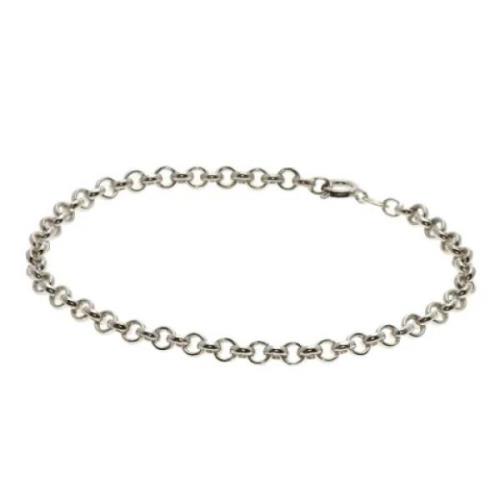 Pre-owned Silver bracelets Tiffany & Co. Pre-owned , Gray , Dames