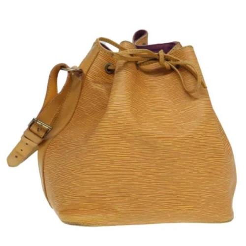 Pre-owned Leather louis-vuitton-bags Louis Vuitton Vintage , Yellow , ...