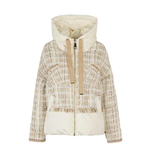 Tweed Stijl Jas Khrisjoy , Beige , Dames