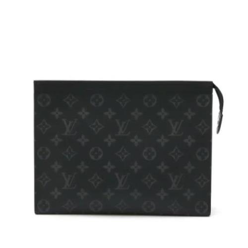 Pre-owned Canvas louis-vuitton-bags Louis Vuitton Vintage , Black , Da...