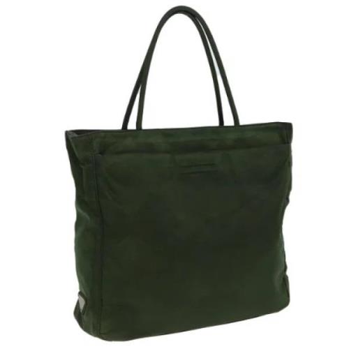 Pre-owned Nylon prada-bags Prada Vintage , Green , Dames