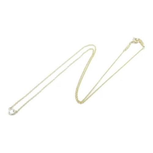 Pre-owned Yellow Gold necklaces Tiffany & Co. Pre-owned , Yellow , Dam...