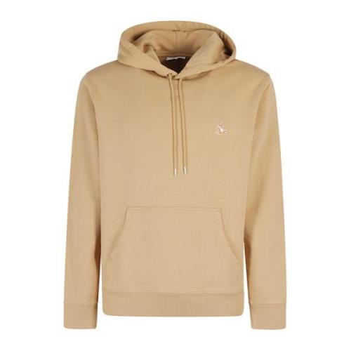 Reguliere Hoodie met Chillax-patch Maison Kitsuné , Brown , Heren