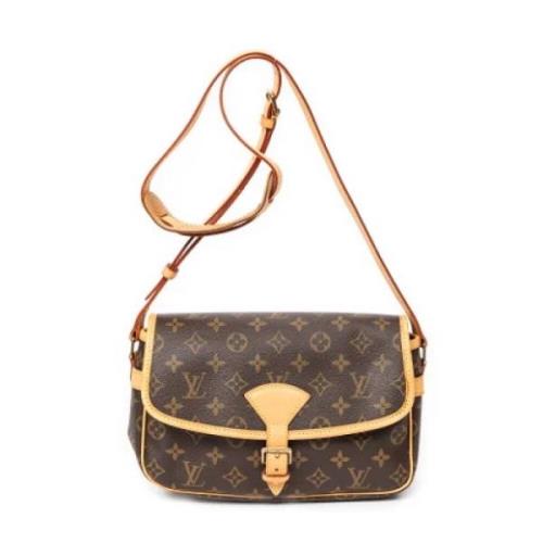 Pre-owned Canvas louis-vuitton-bags Louis Vuitton Vintage , Brown , Da...