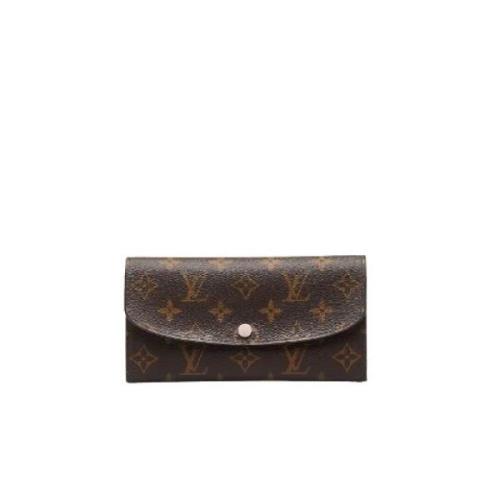 Pre-owned Canvas wallets Louis Vuitton Vintage , Brown , Dames