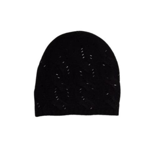 Zwarte Beanie Muts Kangra , Black , Dames