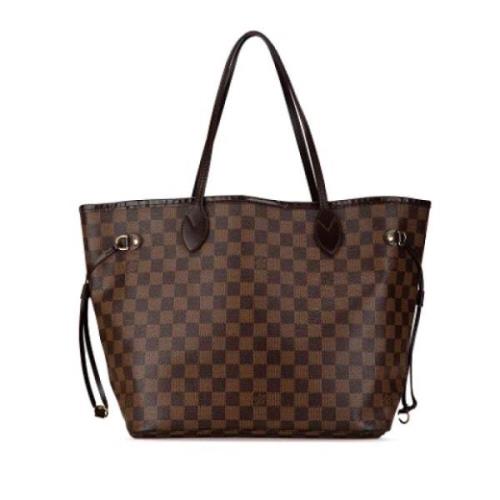 Pre-owned Canvas shoulder-bags Louis Vuitton Vintage , Brown , Dames