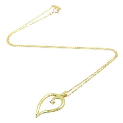 Pre-owned Yellow Gold necklaces Tiffany & Co. Pre-owned , Yellow , Dam...