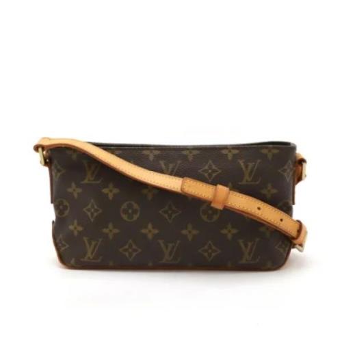 Pre-owned Fabric louis-vuitton-bags Louis Vuitton Vintage , Brown , Da...