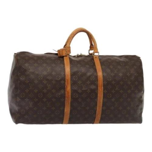 Pre-owned Canvas louis-vuitton-bags Louis Vuitton Vintage , Brown , Da...