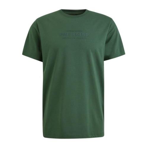 Korte Mouw Katoenen Jersey T-shirt PME Legend , Green , Heren