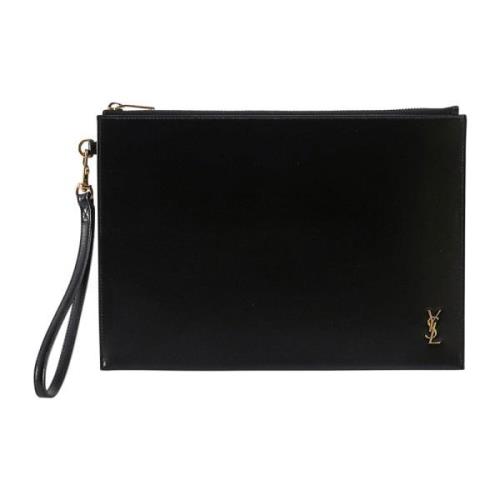 Clutches Saint Laurent , Black , Heren