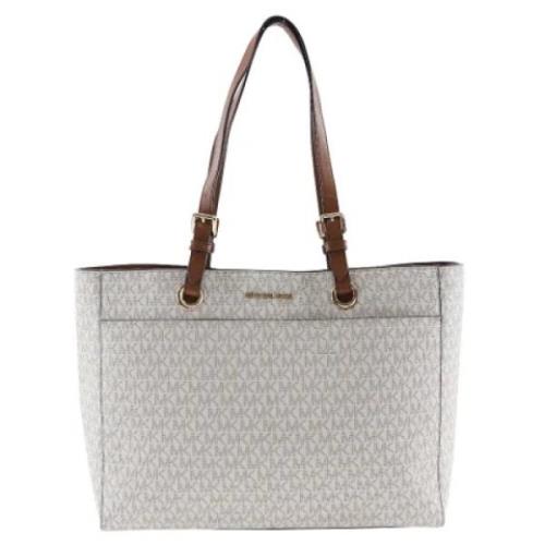 Pre-owned Canvas totes Michael Kors Pre-owned , White , Dames