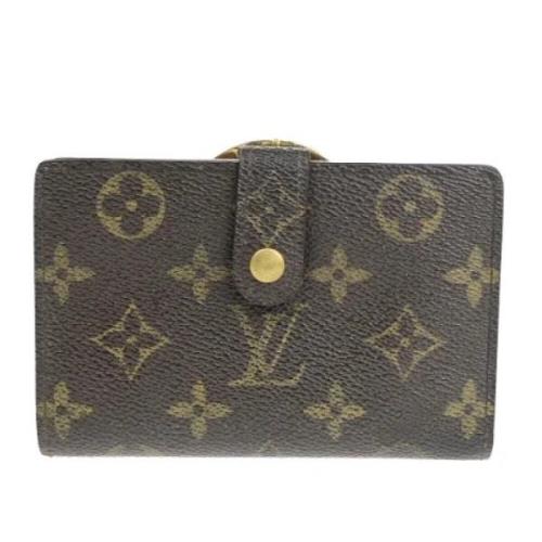 Pre-owned Canvas wallets Louis Vuitton Vintage , Brown , Dames