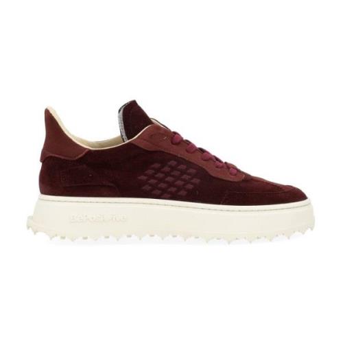 Bordeaux Suède Sneaker Be Positive , Brown , Dames