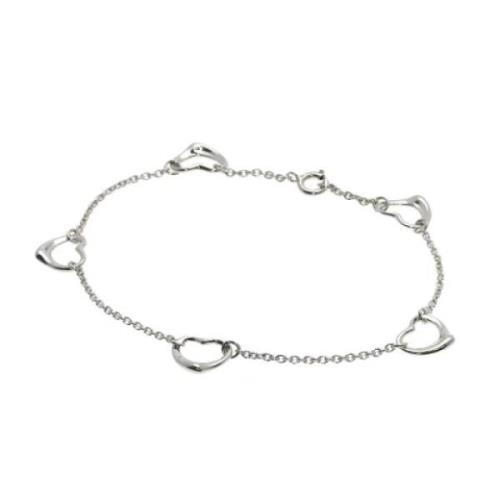 Pre-owned Silver bracelets Tiffany & Co. Pre-owned , Gray , Dames