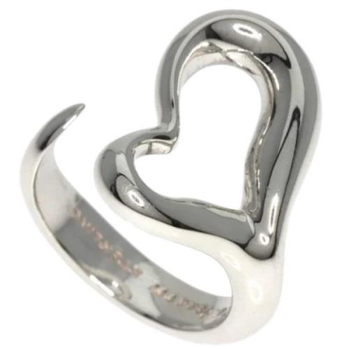 Pre-owned Silver rings Tiffany & Co. Pre-owned , Gray , Dames