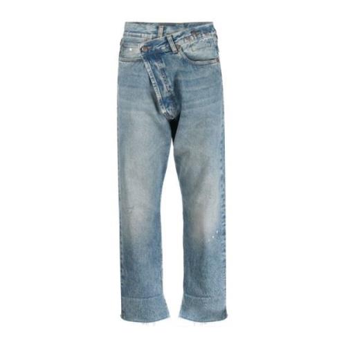 Crossover Jasper Jeans R13 , Blue , Dames