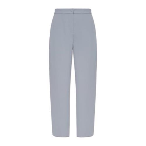 Broek met licht toelopende pijpen Emporio Armani , Gray , Dames