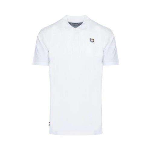 Casual T-shirt en Polo Collectie Aquascutum , White , Heren