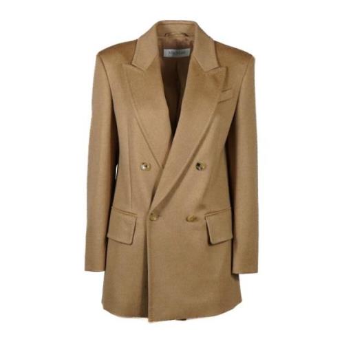 Stijlvolle Jassen voor Vrouwen Max Mara , Brown , Dames