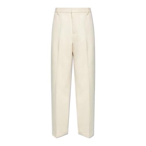 Wollen broek Emporio Armani , Beige , Heren