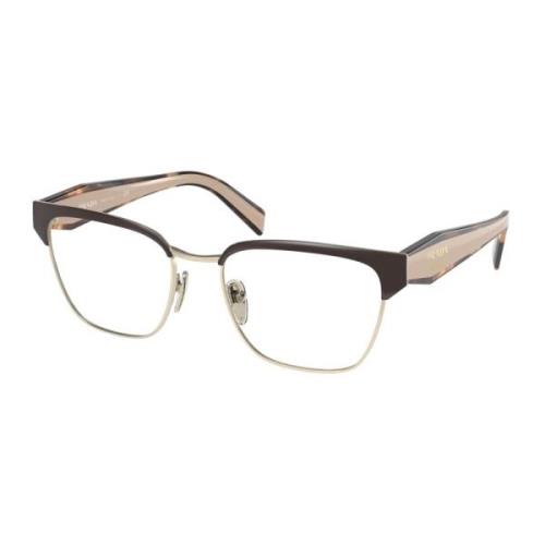 Stijlvolle Bril in Kof1O1 Kleur Prada , Brown , Dames