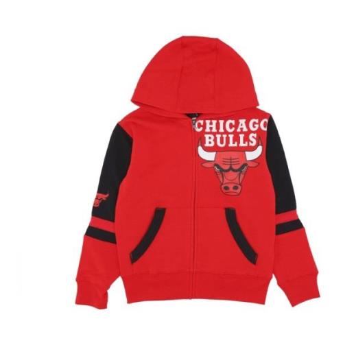 Chicago Bulls Fleece Hoodie Full Zip Nike , Red , Heren