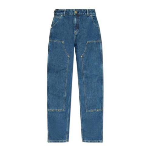 Straight-leg jeans Carhartt Wip , Blue , Dames