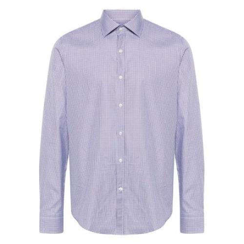 Katoenen Twill Shirt Paul & Shark , Blue , Heren