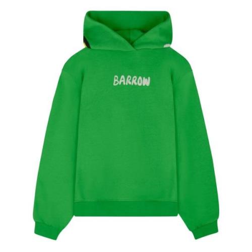 Hoodie met distressed effect Barrow , Green , Unisex