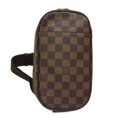 Pre-owned Canvas louis-vuitton-bags Louis Vuitton Vintage , Brown , Da...