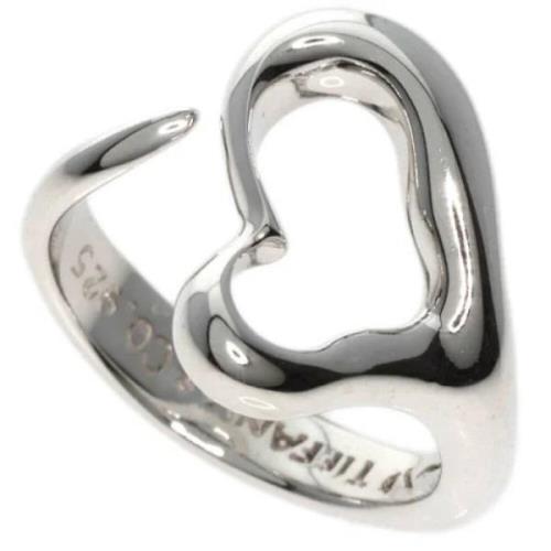 Pre-owned Silver rings Tiffany & Co. Pre-owned , Gray , Dames