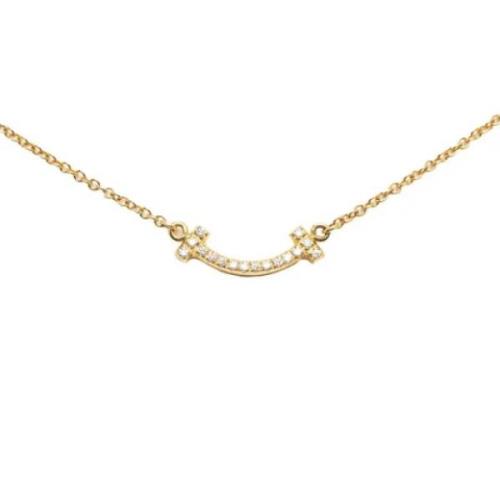 Pre-owned Yellow Gold necklaces Tiffany & Co. Pre-owned , Yellow , Dam...