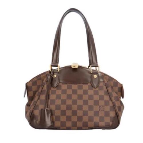 Pre-owned Canvas louis-vuitton-bags Louis Vuitton Vintage , Brown , Da...