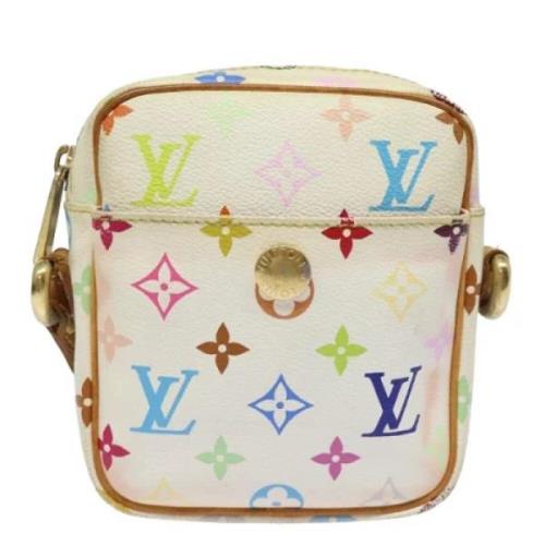 Pre-owned Canvas louis-vuitton-bags Louis Vuitton Vintage , White , Da...