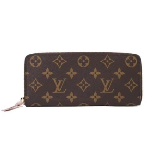 Pre-owned Canvas wallets Louis Vuitton Vintage , Brown , Dames