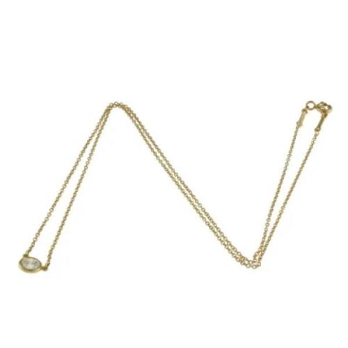 Pre-owned Yellow Gold necklaces Tiffany & Co. Pre-owned , Yellow , Dam...