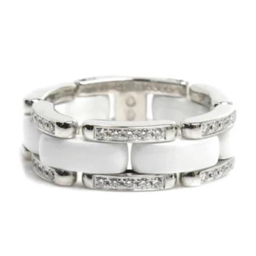 Pre-owned White Gold chanel-jewelry Chanel Vintage , Gray , Unisex