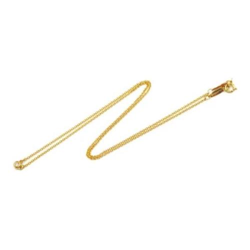 Pre-owned Yellow Gold necklaces Tiffany & Co. Pre-owned , Yellow , Dam...